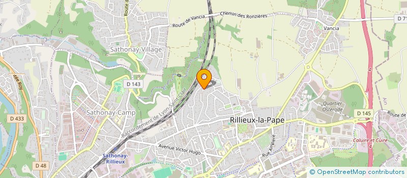 localisation de l'entreprise ETRE EN DEVENIR à RILLIEUX-LA-PAPE