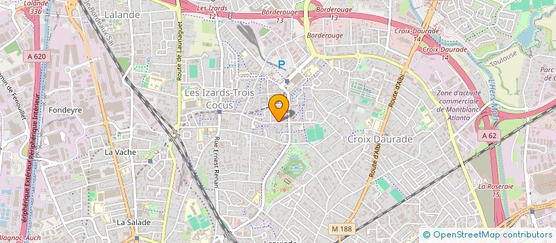 localisation de l'entreprise ETRE EN MOUVEMENT à TOULOUSE