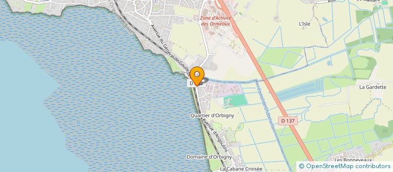 localisation de l'entreprise ETRE ET APPRENDRE à CHATELAILLON-PLAGE