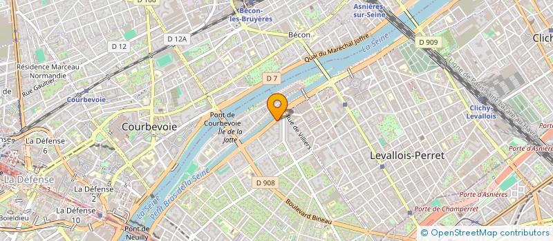 localisation de l'entreprise ETRE ET DURER à NEUILLY-SUR-SEINE