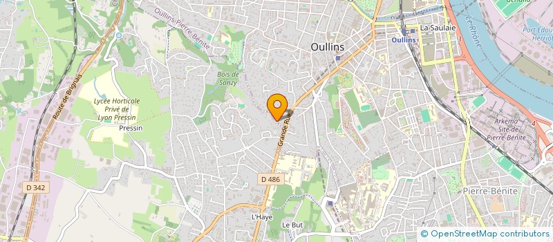 localisation de l'entreprise ETRE ET SAVOIR, PREVENTION SANTE, EDUCATION CONSCIENTE  SAINT-GENIS-LAVAL