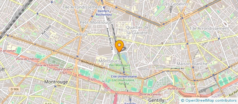 localisation de l'entreprise ETRE ET VOIR  PARIS