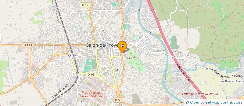 localisation de l'entreprise ETRE-LA ACCOMPAGNER EN SOINS PALLIATIFS EN PAYS SALONAIS (ETRE-LA ASP PAYS SALONAIS) à SALON-DE-PROVENCE