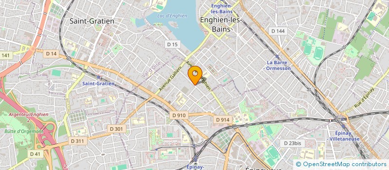 localisation de l'entreprise ETRE&MOUV à EPINAY-SUR-SEINE