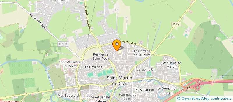 localisation de l'entreprise ETRE SOI à SAINT-MARTIN-DE-CRAU