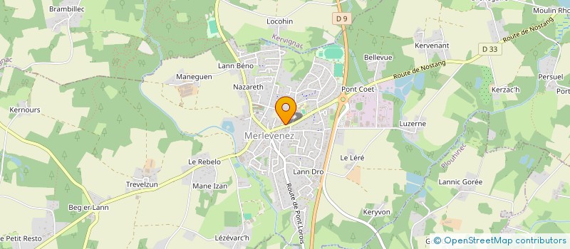 localisation de l'entreprise ETRE SOI  KERVIGNAC