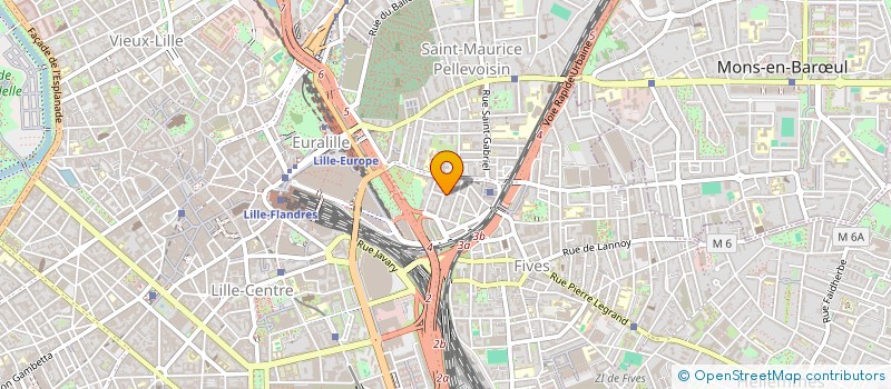 localisation de l'entreprise ETRE SOI ENSEMBLE à LILLE