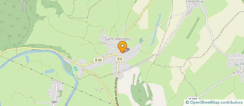 localisation de l'entreprise ETRE VU POUR VOIR à SAINT-MENGES