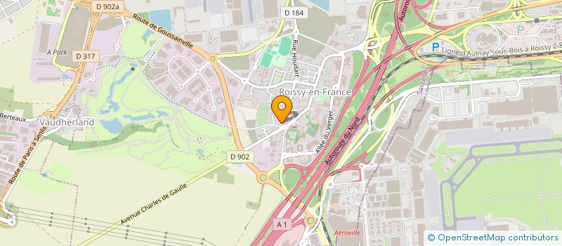 localisation de l'entreprise ETREAC CONSULTING  ROISSY-EN-FRANCE