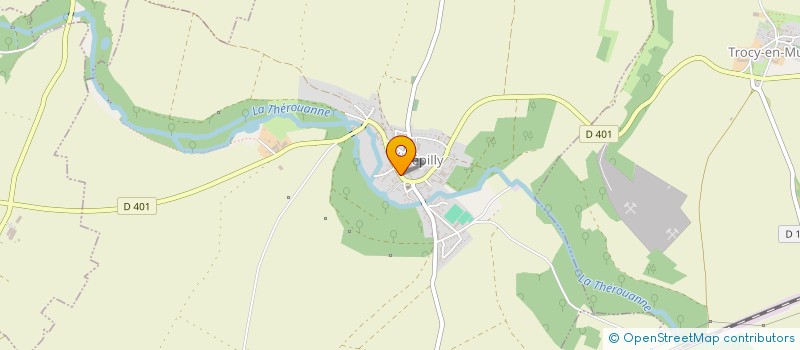 localisation de l'entreprise ETREP'ID  ETREPILLY