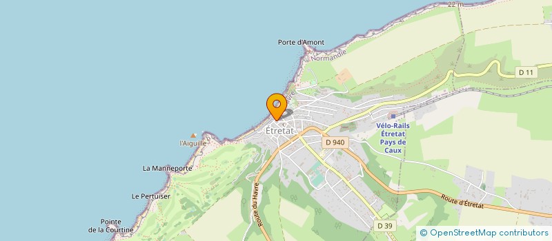 localisation de l'entreprise ETRETAT IMMOBILIER  ETRETAT