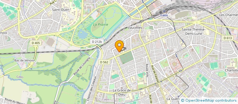 localisation de l'entreprise ETRIBAT à CAEN