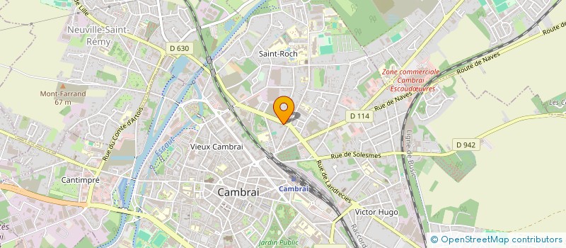 localisation de l'entreprise ETRIER DU CAMBRESIS JUMPING à CAMBRAI