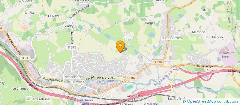 localisation de l'entreprise ETROP CAPITAL  VINDRY-SUR-TURDINE