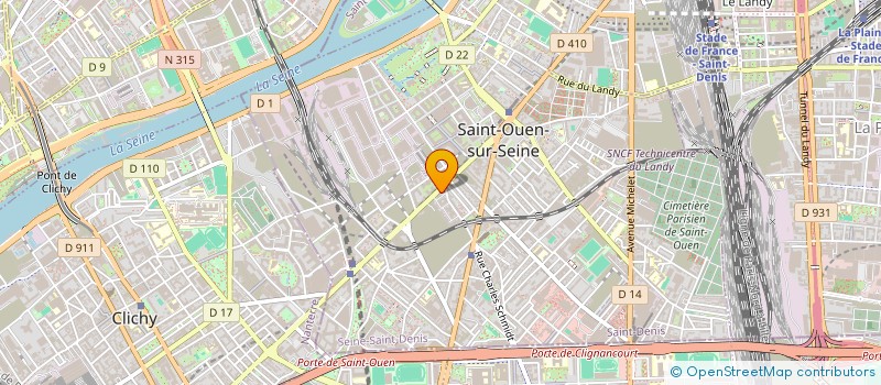 localisation de l'entreprise ETROPAL GROUP à SAINT-OUEN-SUR-SEINE