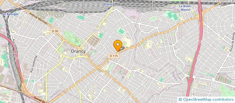 localisation de l'entreprise ETRP à DRANCY