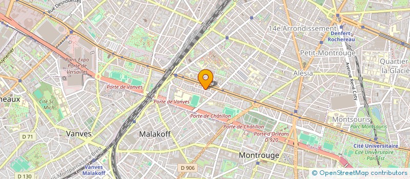 localisation de l'entreprise ETS 2 TCE  PARIS