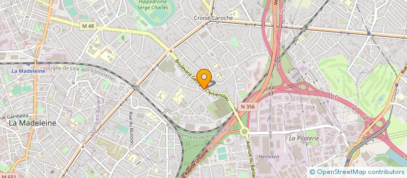 localisation de l'entreprise ETS  MARCQ-EN-BARUL