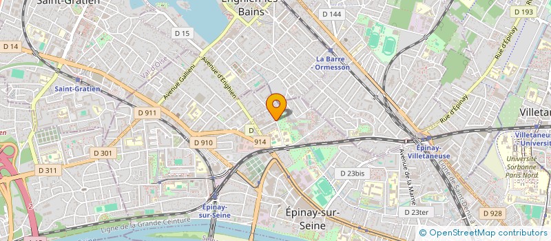 localisation de l'entreprise ETS à EPINAY-SUR-SEINE