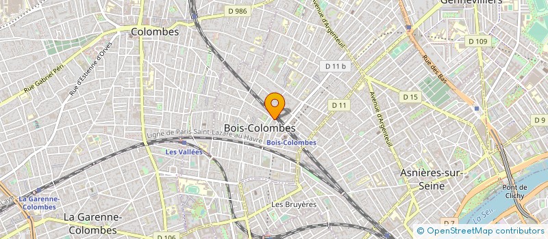 localisation de l'entreprise ETS A CHEVRIER FILS ET CIE à BOIS-COLOMBES