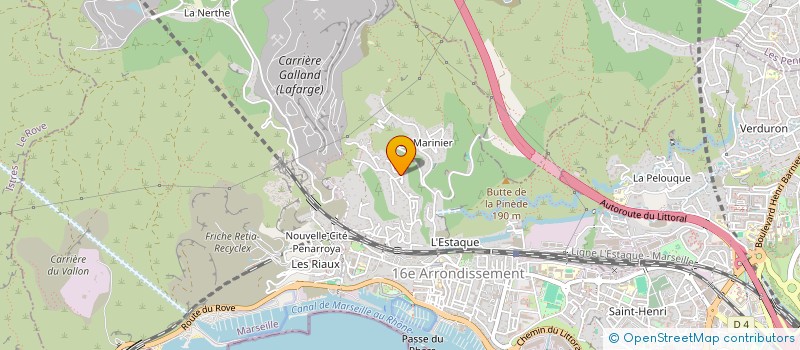 localisation de l'entreprise ETS A JACQUART ET FILS à MARSEILLE