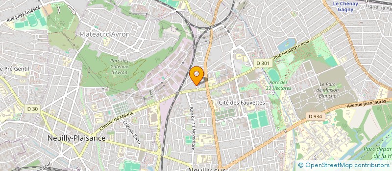 localisation de l'entreprise ETS A TAILLEFER à NEUILLY-SUR-MARNE