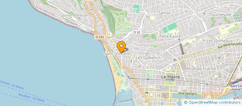 localisation de l'entreprise ETS ACS à LE HAVRE