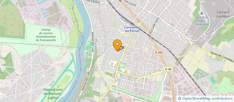 localisation de l'entreprise ETS ALAHEM à CORMEILLES-EN-PARISIS
