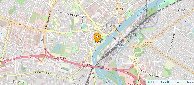 localisation de l'entreprise ETS AMMAR BOUKHALFA  THIONVILLE