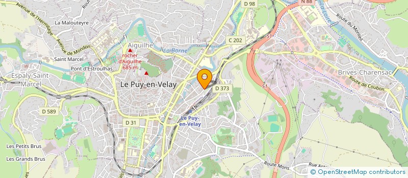 localisation de l'entreprise ETS ANDRE BOYER ET FILS à LE PUY-EN-VELAY