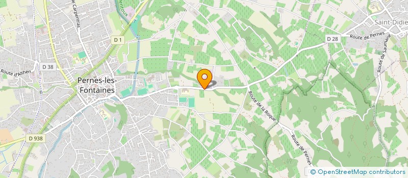 localisation de l'entreprise ETS ANDRE RECORDIER à PERNES-LES-FONTAINES