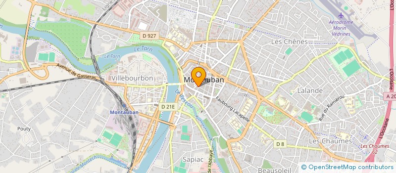 localisation de l'entreprise ETS ANGELOFF à MONTAUBAN