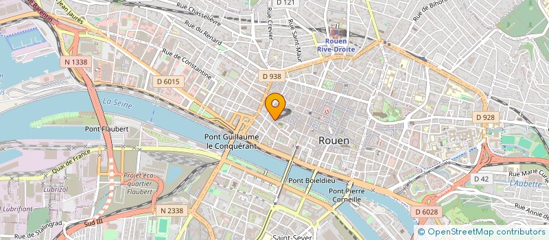 localisation de l'entreprise ETS ANTOINE GARNIER à ROUEN