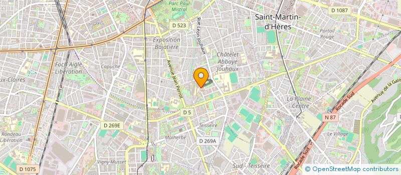 localisation de l'entreprise ETS ARMANTAL à GRENOBLE