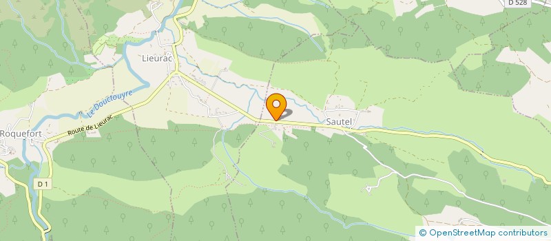 localisation de l'entreprise ETS AUGUY à SAUTEL