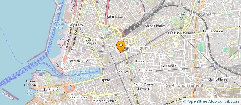 localisation de l'entreprise ETS AVO à MARSEILLE