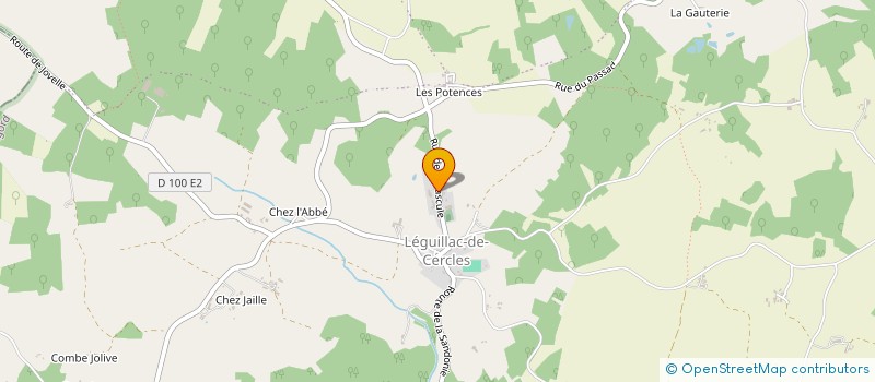 localisation de l'entreprise ETS AZARD  MAREUIL EN PERIGORD