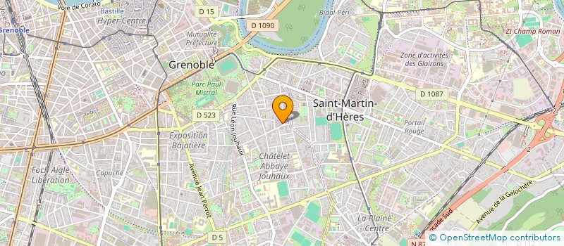 localisation de l'entreprise ETS B  GRENOBLE