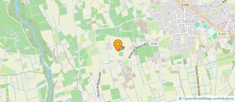 localisation de l'entreprise ETS BAGNOL à SARRIANS
