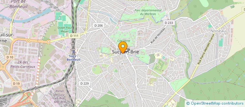 localisation de l'entreprise ETS BARBEIRA à SUCY-EN-BRIE