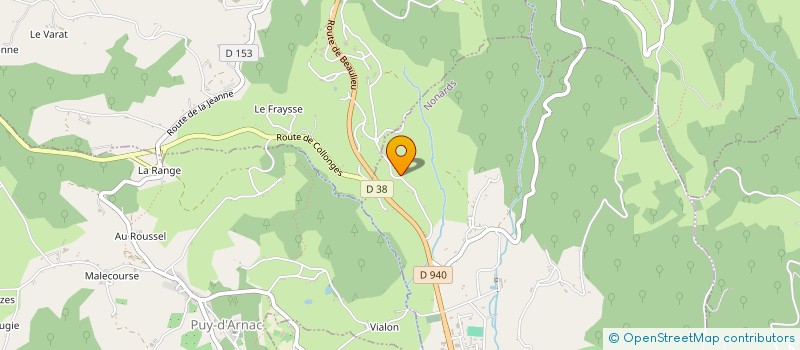 localisation de l'entreprise ETS BELPEUCH à NONARDS