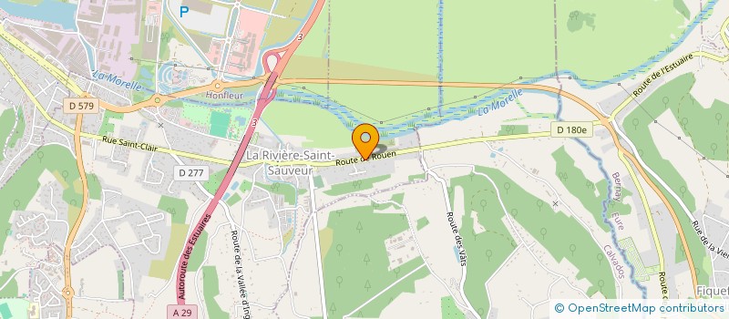localisation de l'entreprise ETS BERGEON ET FILS à LA RIVIERE-SAINT-SAUVEUR
