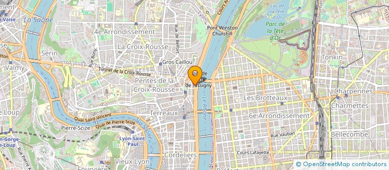 localisation de l'entreprise ETS BERGERON PIERRE à LYON