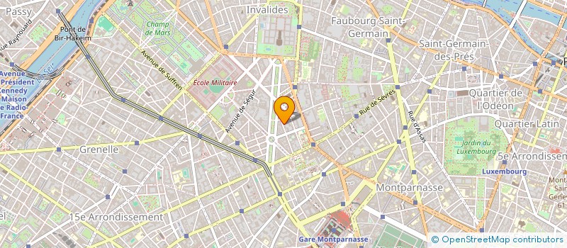 localisation de l'entreprise ETS BERTHIER  PARIS