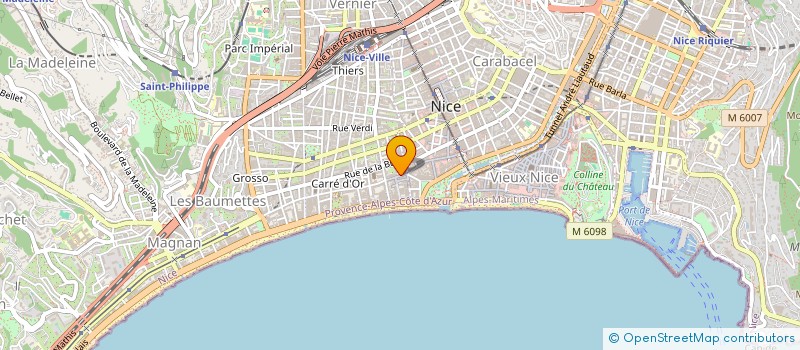 localisation de l'entreprise ETS BERTOLO PERE ET FILS à NICE