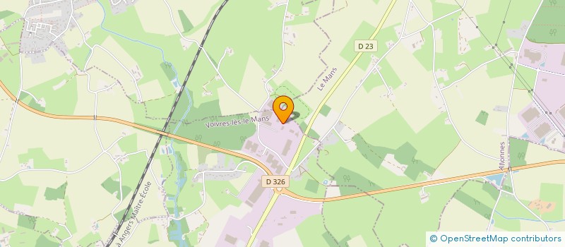 localisation de l'entreprise ETS BOBET à VOIVRES-LES-LE-MANS