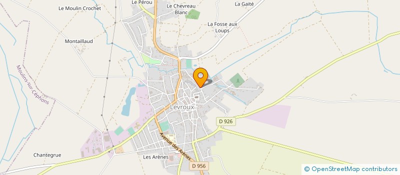 localisation de l'entreprise ETS BODIN-JOYEUX à LEVROUX
