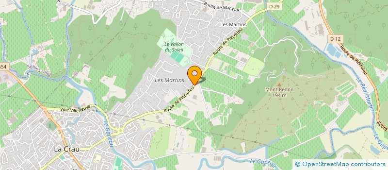 localisation de l'entreprise ETS BOLITT à HYERES