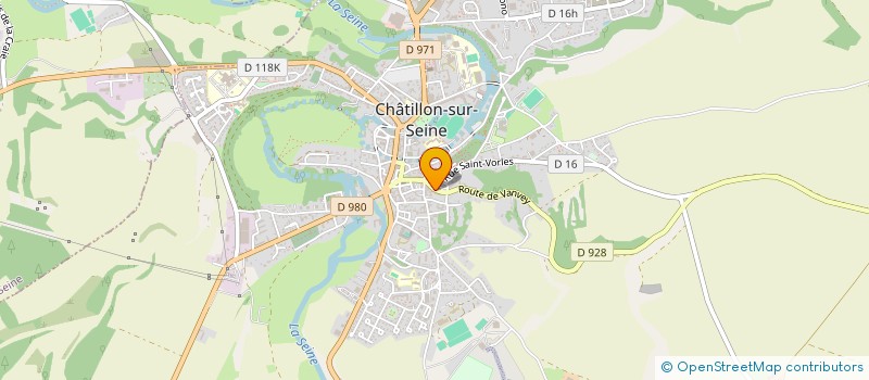 localisation de l'entreprise ETS BONNET JUNOT SOC  CHATILLON-SUR-SEINE