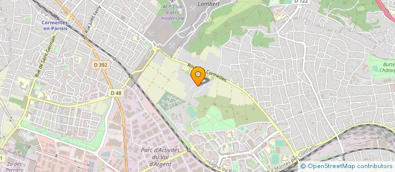 localisation de l'entreprise ETS-BOSSERT  NANTERRE